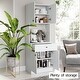 preview thumbnail 7 of 30, Living Skog Scandi Pantry Kitchen Storage Cabinet