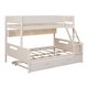 preview thumbnail 27 of 34, Twin Over Full Bunk Bed with Shelves and Trundle - Practical for Families
