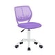 preview thumbnail 3 of 91, HomyLin Armless Swivel Kids Desk Chair with Mesh Padded Seating