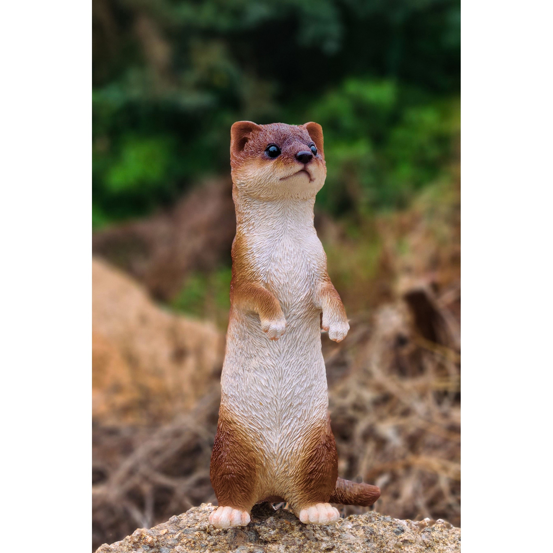 Standing Least Weasel Statue