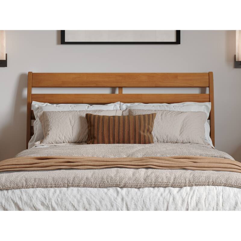 Emelie Platform Bed with Panel Footboard and Storage Drawers