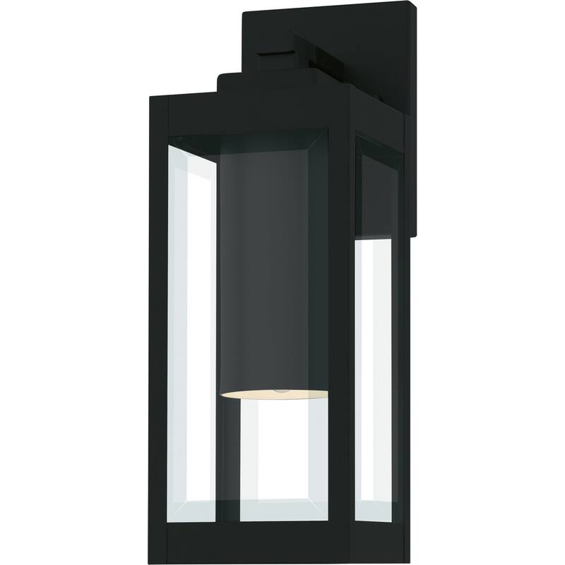 Earth Black LED Outdoor Wall Lantern from the Westover Collection