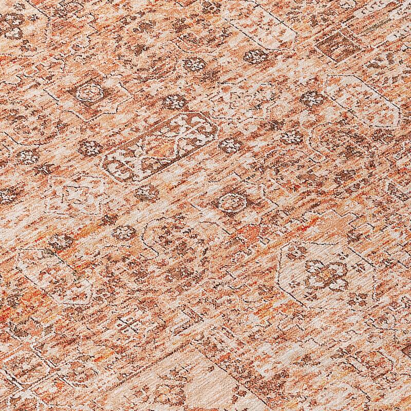 Machine Washable Indoor/ Outdoor Chantille Traditional Vintage Rug