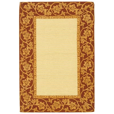 SAFAVIEH Hamilton Fernanda Border Chenille Rug