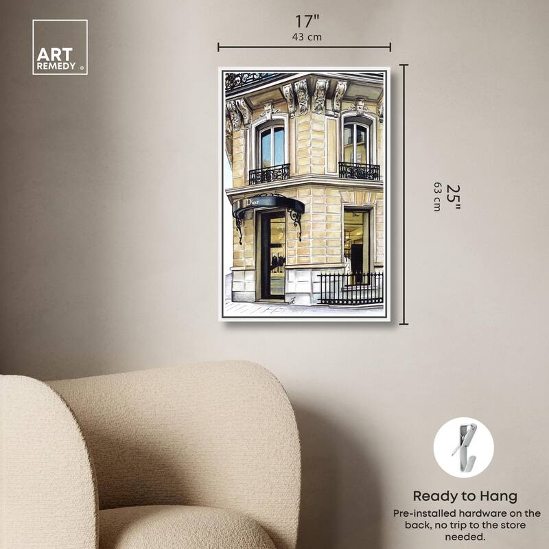 Doll Memories - Glamorous Drama Canvas by Art Remedy