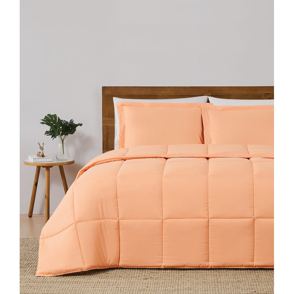 Truly Soft Everyday Reversible Down Alternative 3-Piece Comforter Set