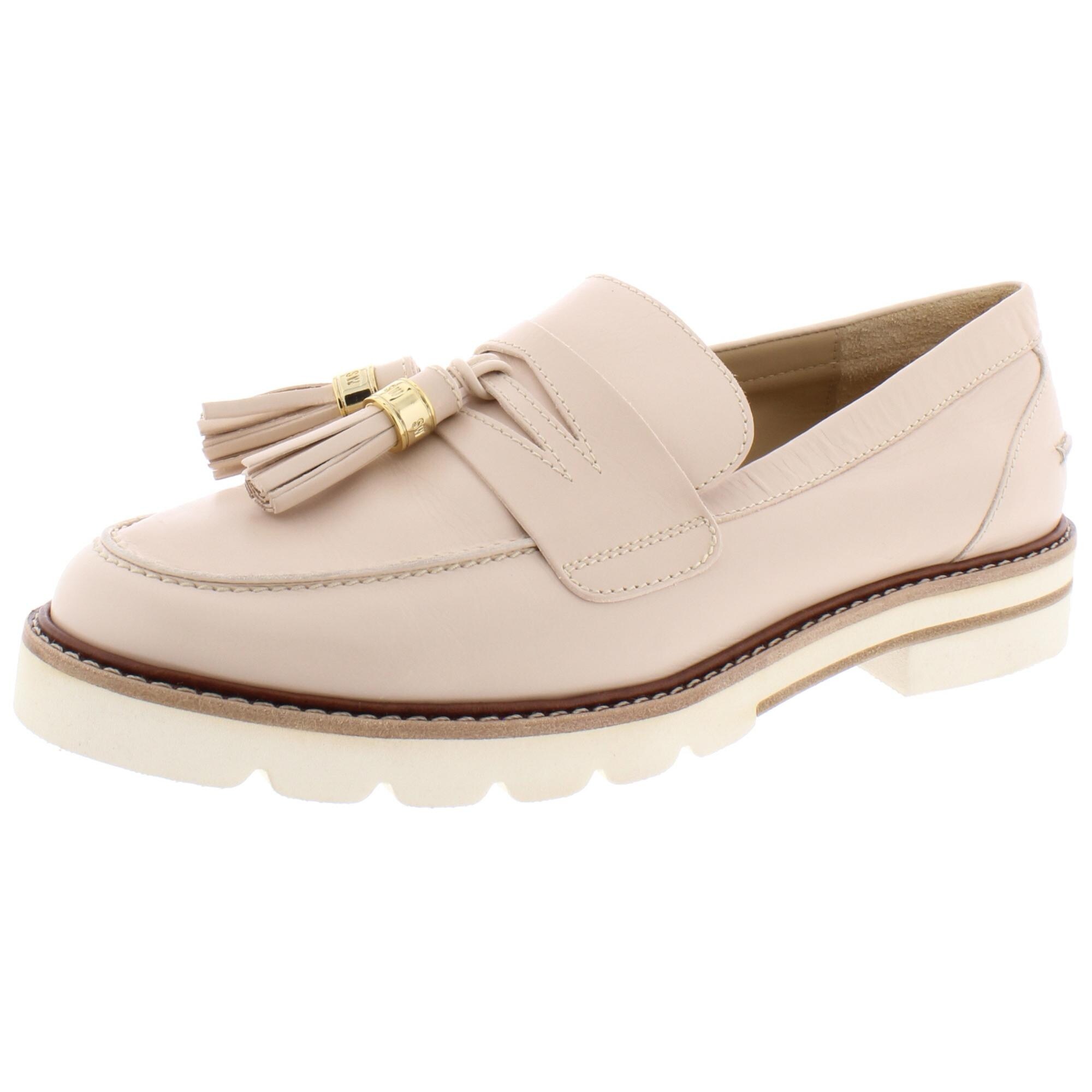stuart weitzman manila tassel loafers