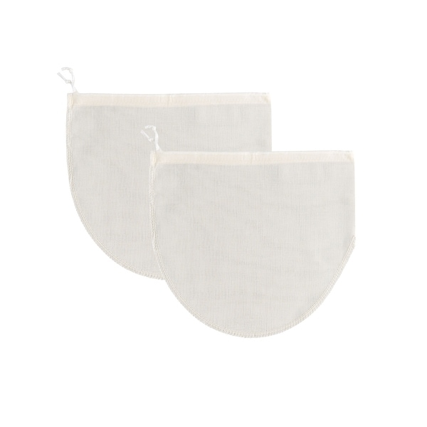 Mrs Anderson's Reusable 100% Cotton Jelly Strainer Bags - 2 pack - White. Opens flyout.