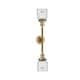 Option Brushed Brass / Clear