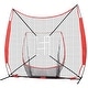preview thumbnail 2 of 10, Portable 7x7 Baseball Training Net for Hitting, Pitching, Catching