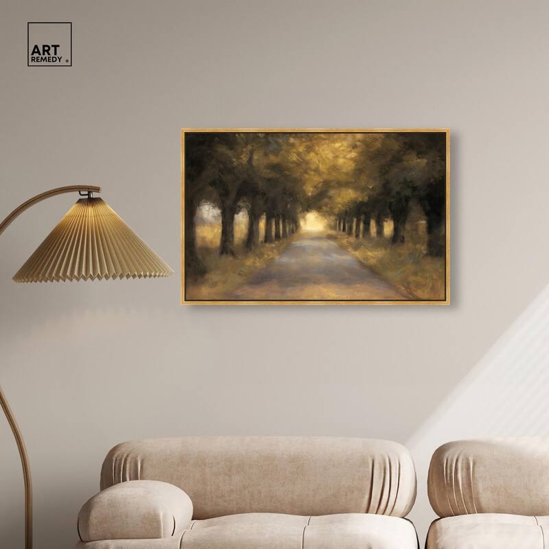 Misty Morning Canvas by Art Remedy