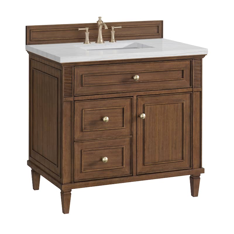James Martin Vanities 424-V36-3AF Lorelai 36" Single Basin Wood Vanity