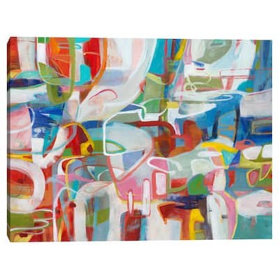 Colour Connection by Lisa Ridgers Canvas Art Print