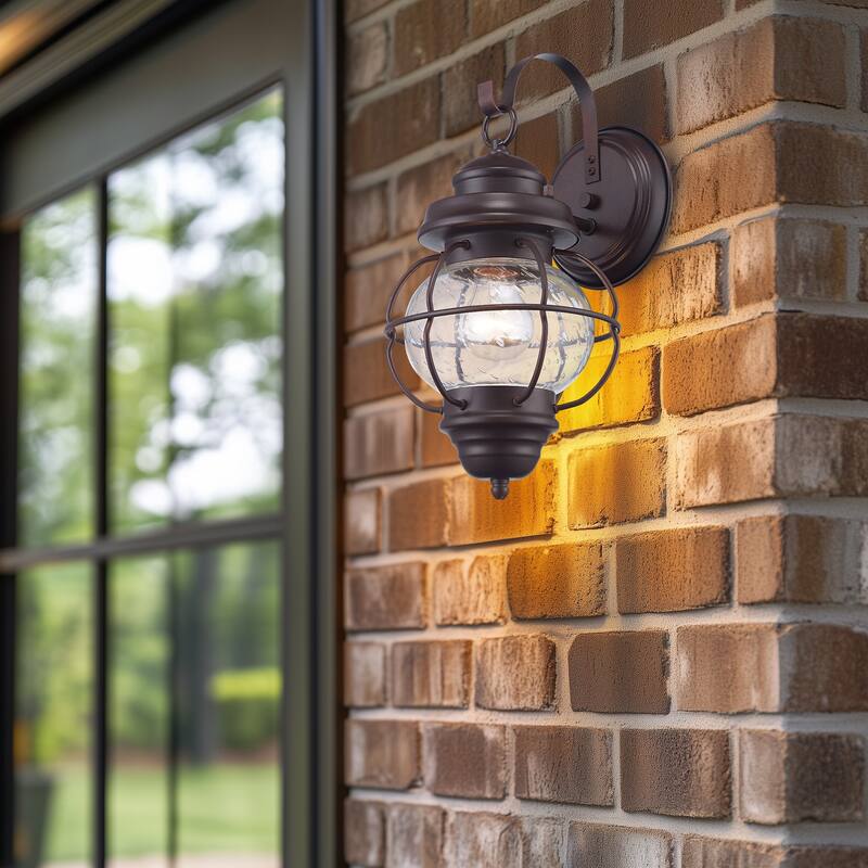 Trans Globe Lighting Modern Single Light Small Outdoor Wall Sconce