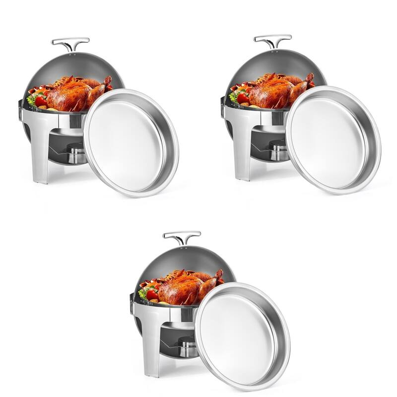 Chafing Dish Buffet Set 2 Pack - 3 pack