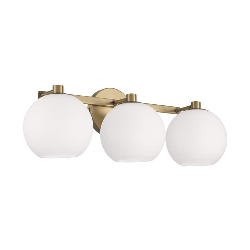 Ansley 3-Light Vanity - 22.75"W x 8"H x 7.75"E