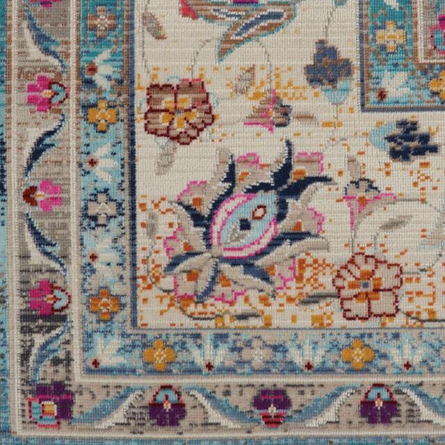 Nourison Vintage Kashan Traditional Area Rug