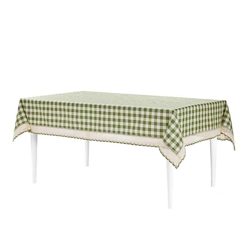 Achim Buffalo Check Tablecloth