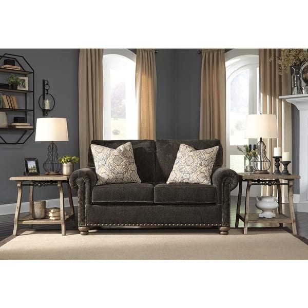 slide 1 of 5, Stracelen Loveseat - Sable