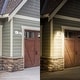 preview thumbnail 14 of 13, 20W Dual-Head Dusk to Dawn Outdoor Security Light, White/Bronze
