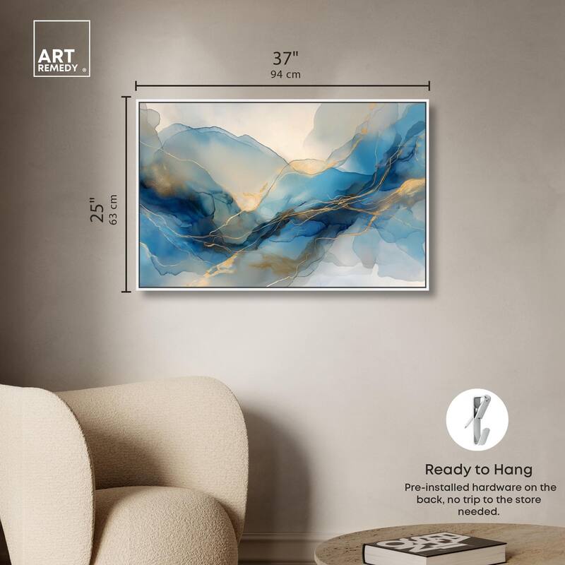 Postmodern Flow II Canvas by Art Remedy