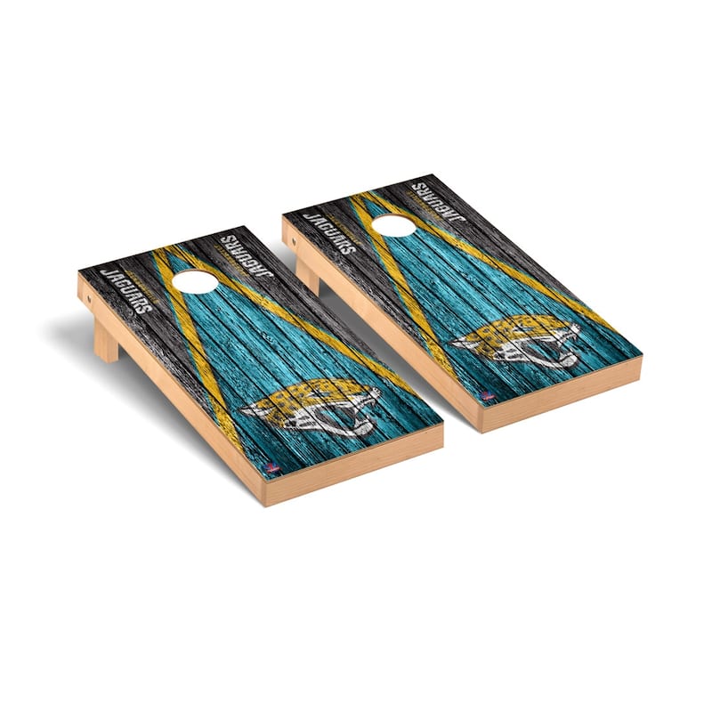 Jacksonville Jaguars 2x4 Pro Cornhole Boards - V6 - NO Accessories