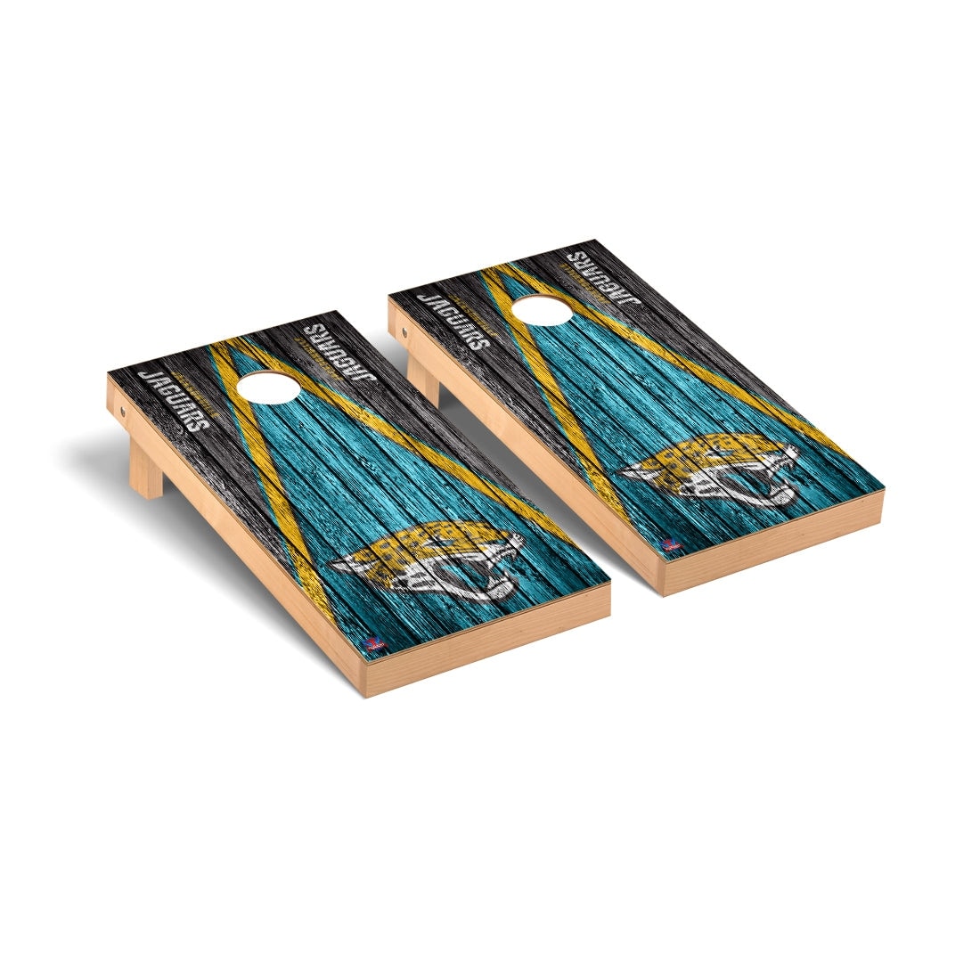 Jacksonville Jaguars NFL Football Triangle Cornhole Board Set - Bed Bath &  Beyond - 37239516