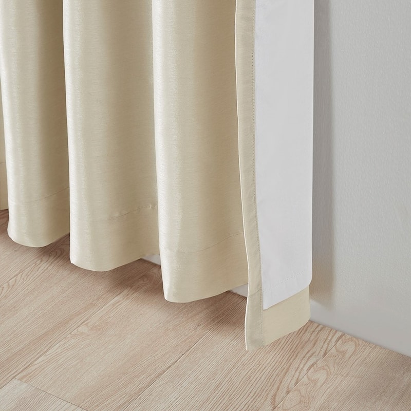 Twist Tab Total Blackout Window Curtain Panel 50x84" Blackout