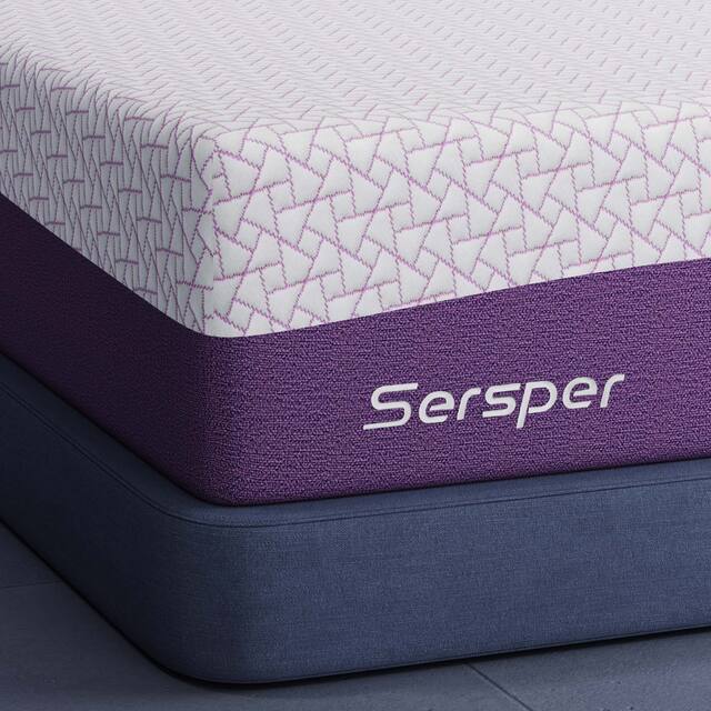 Sersper 8-inch Gel-Infused Memory Foam Mattress