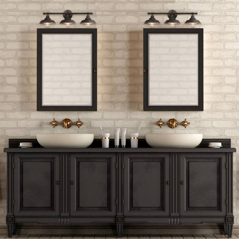 Westinghouse Iron Hill Three-Light Indoor Wall Fixture