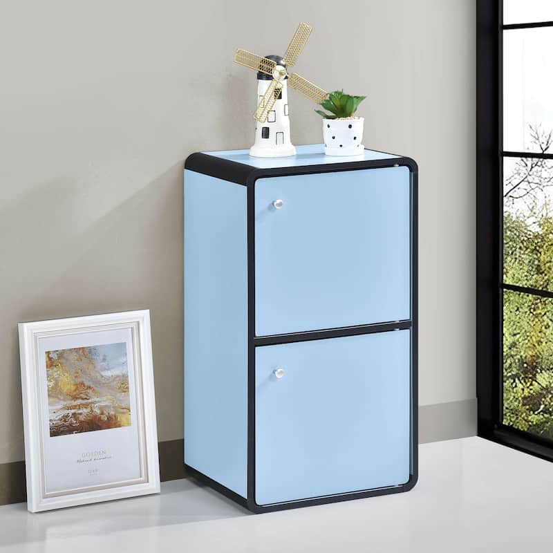 Closed Bookcase - Blue