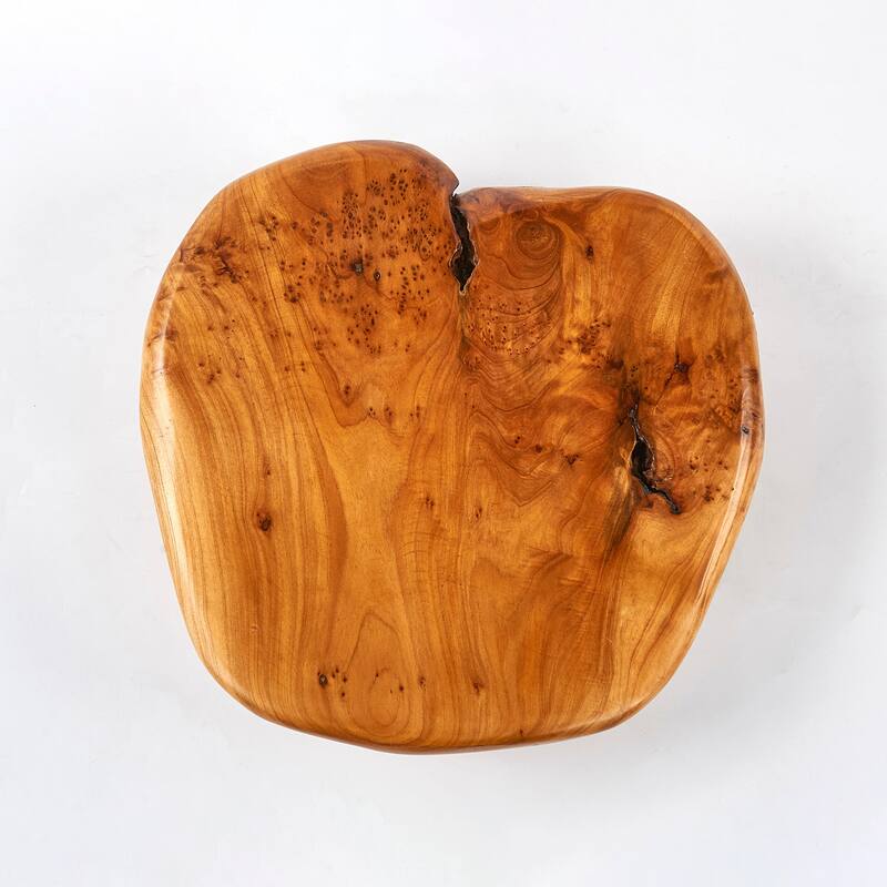 Cedar Roots Serving Stand Farmhouse wood pedestal stand plant holder