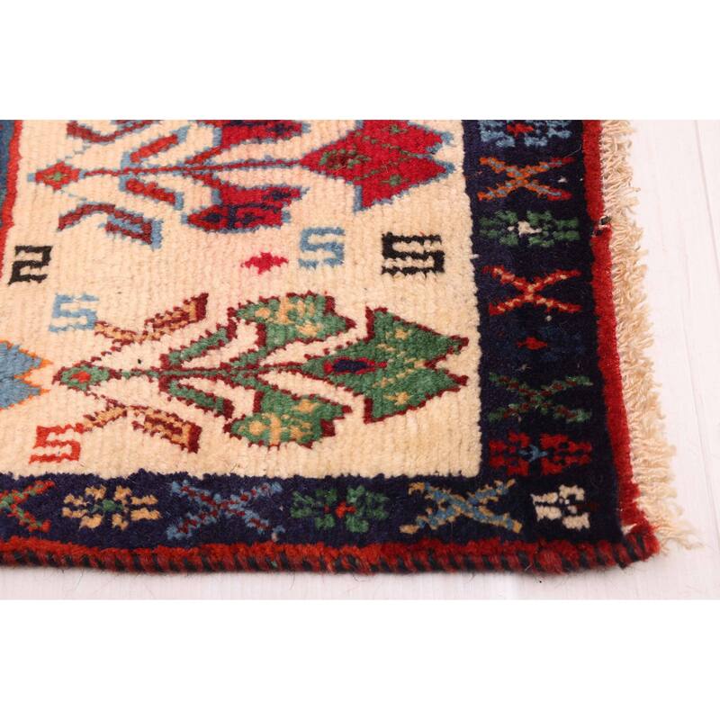 ECARPETGALLERY Hand-knotted Melis Red Wool Rug - 3'9 x 6'3