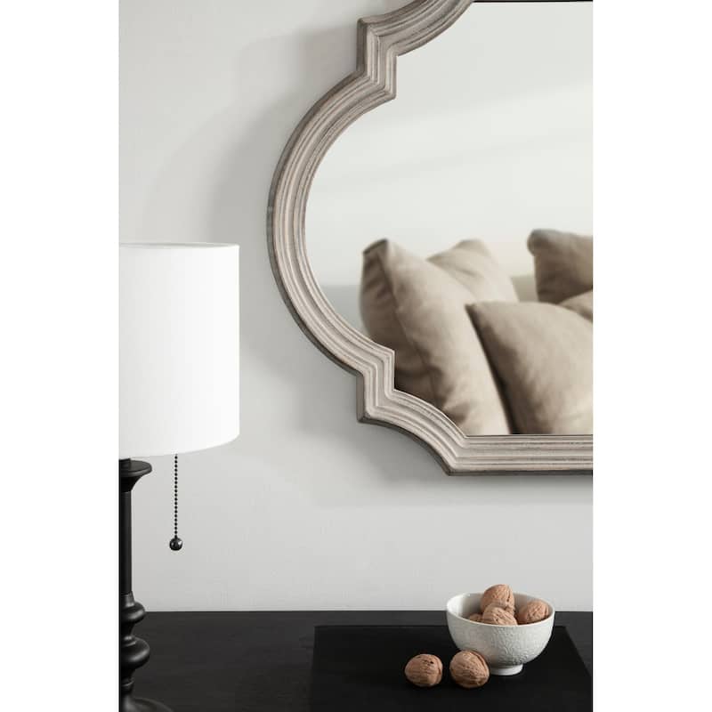 Kate and Laurel Fairbourne Framed Wall Mirror