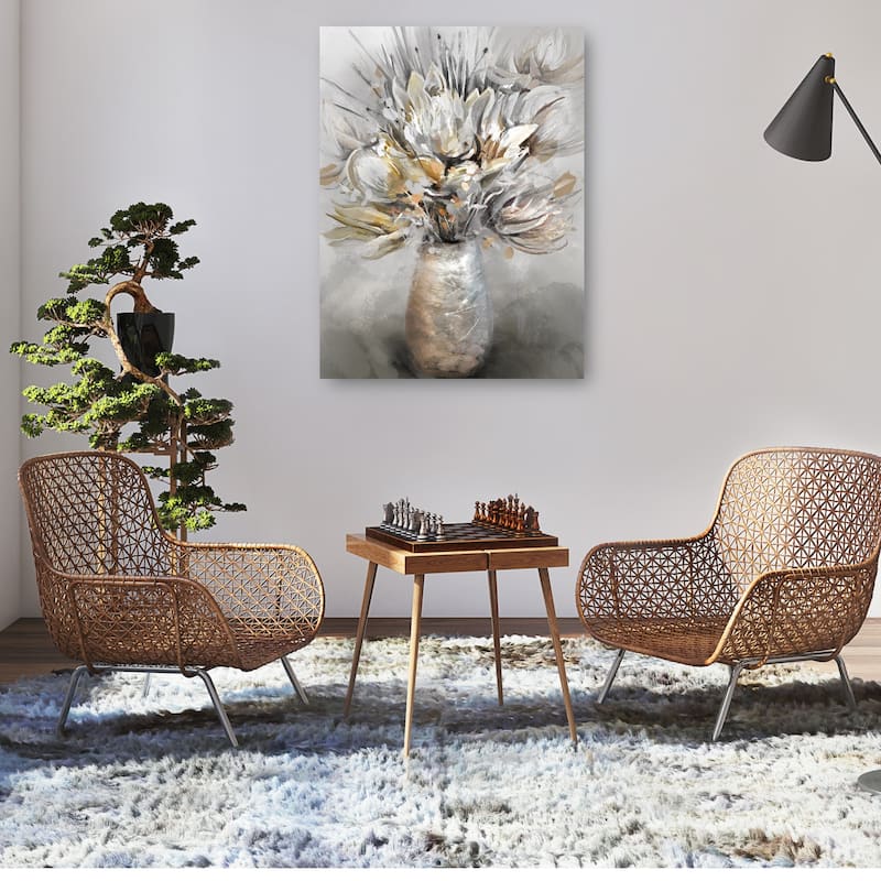 Precious Whispers III By Studio Arts Canvas Art Print