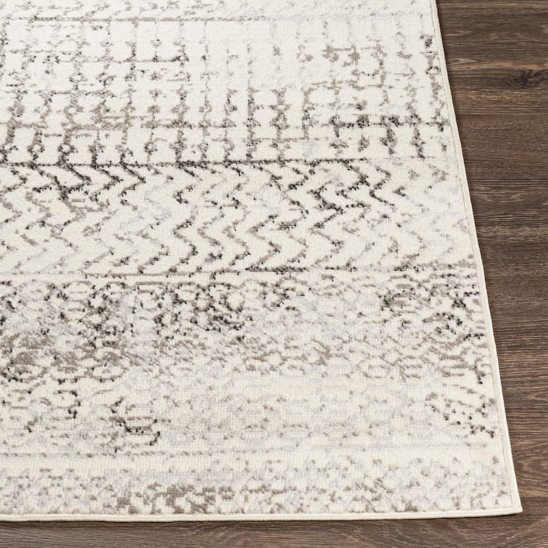 Livabliss Pisa Distressed Moroccan Stripe Area Rug