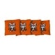 preview thumbnail 1 of 1, Pacific Tigers Tokyodachi Orange Cornhole Bags All-Weather Resin Filled
