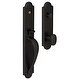 preview thumbnail 6 of 12, Baldwin Boulder Full Escutcheon Single Cylinder Handleset with Oval Satin Black