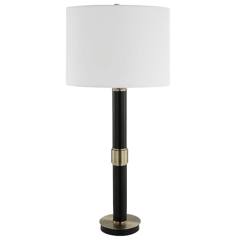 Metal Table Lamp - 14"W x 32"H x 14"D