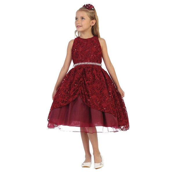lace christmas dress