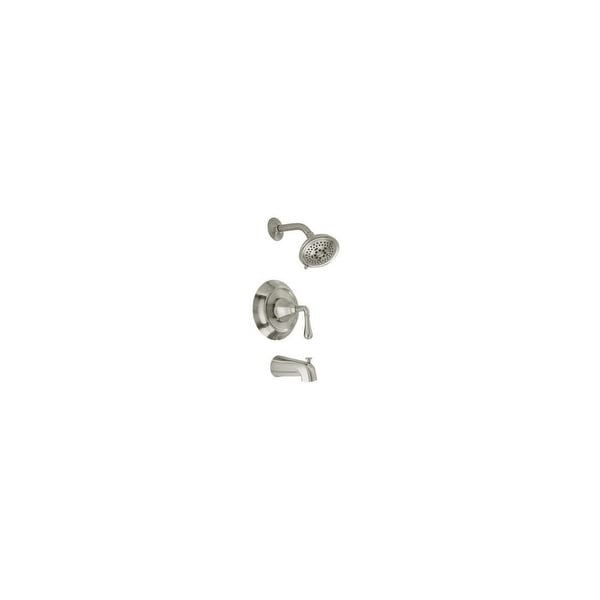 Mirabelle MIRKW8030G Key West Tub and Shower Trim Package with Multi Function Shower Head