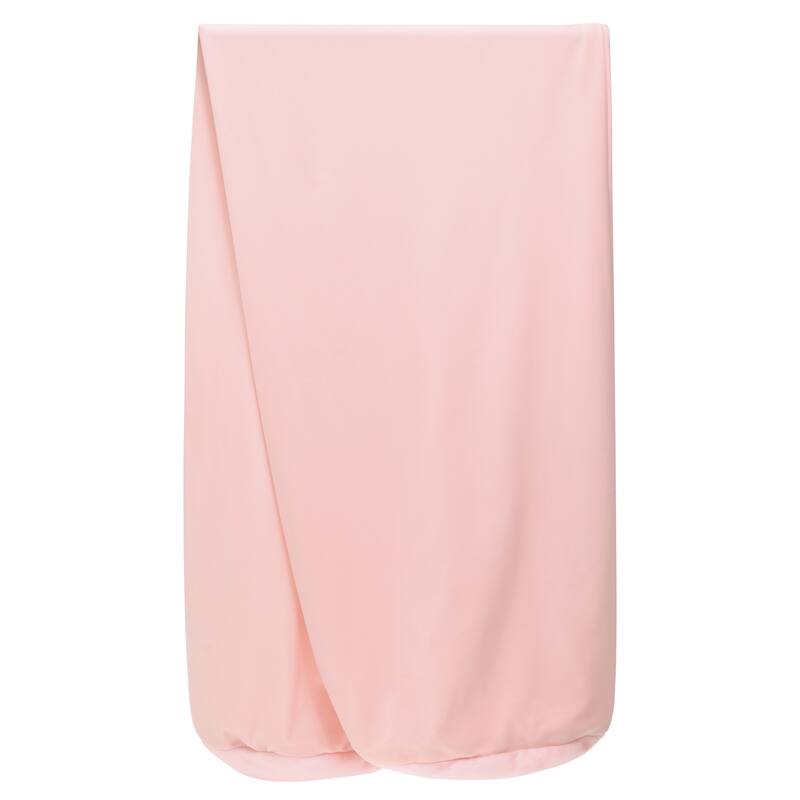 Cover Only - Body Pillowcase - Spandex/Nylon Blend for Silky Touch - Cream Peach - Pillowcase Only