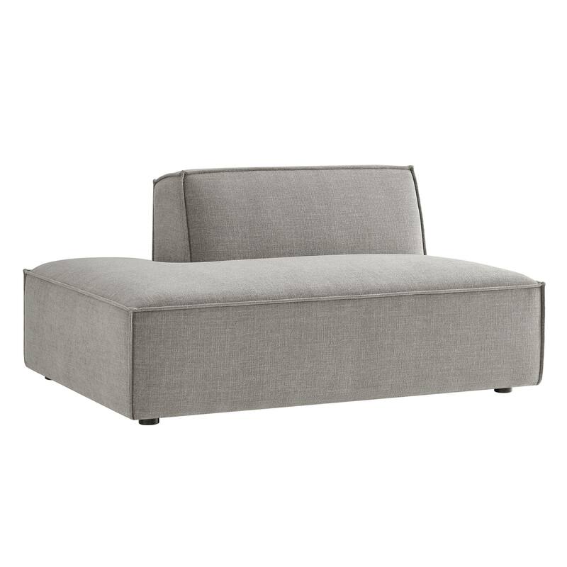 Restore Performance Fabric Upholstered Left-Facing Armless Modular Chaise