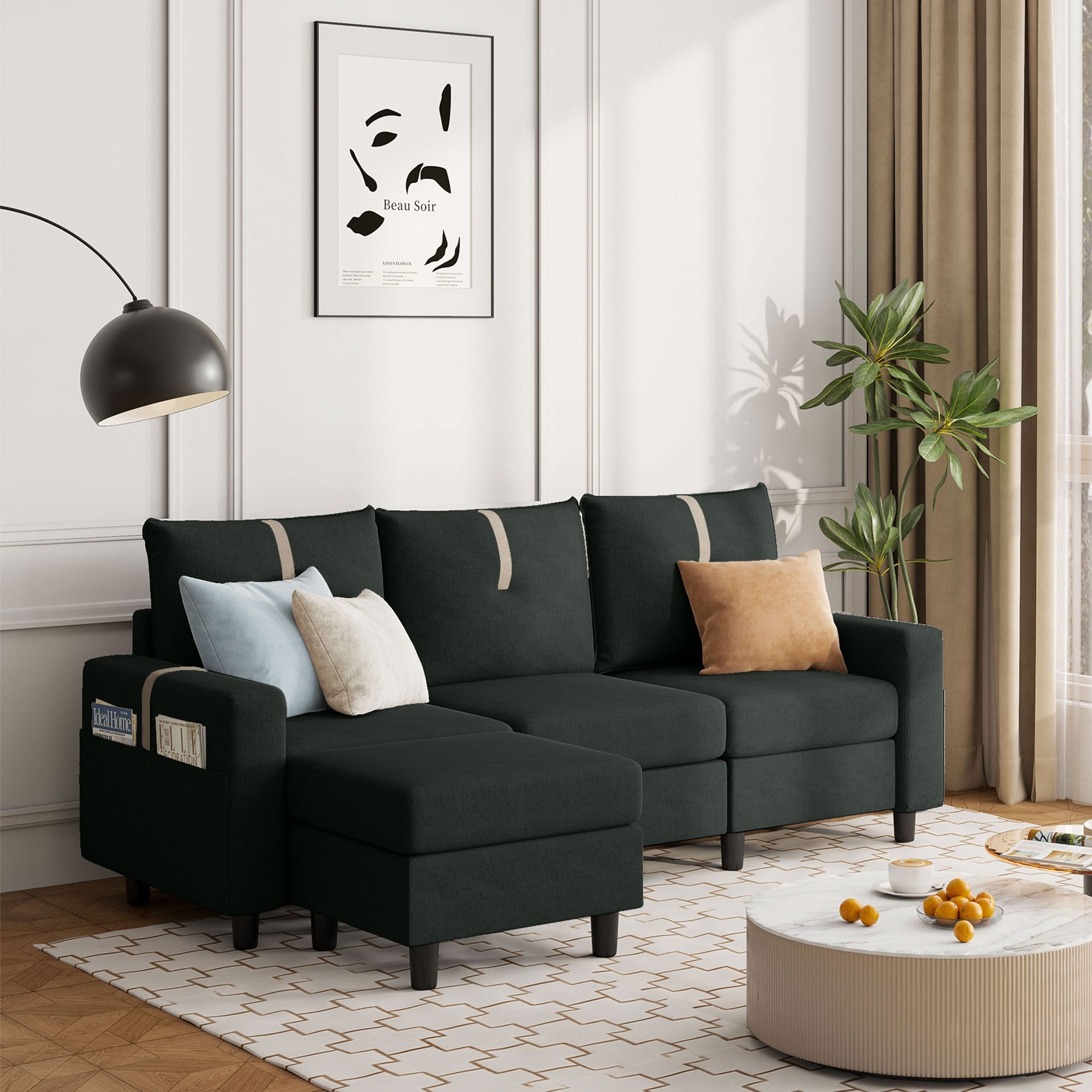 Reversible ottoman sale