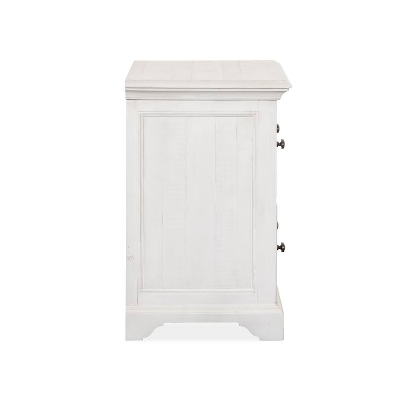 Magnussen Home Bronwyn Alabaster Lateral File With Hutch