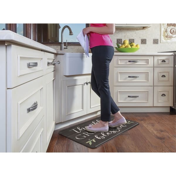 Snow Family Anti-Fatigue Cushioned Kitchen Floor Mat