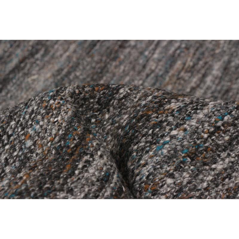 Ankara Grey Kilim 5'4" x 7'4" - 5'4 x 7'4