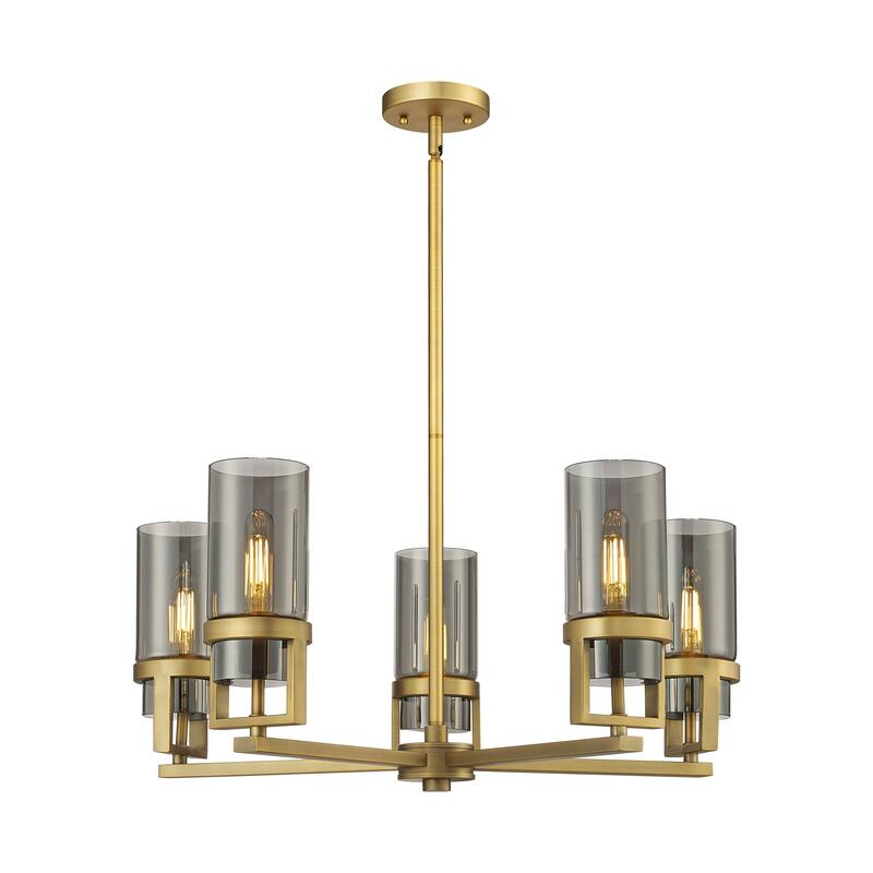 Innovations Lighting Utopia - 5 Light 8" Stem Hung Chandelier
