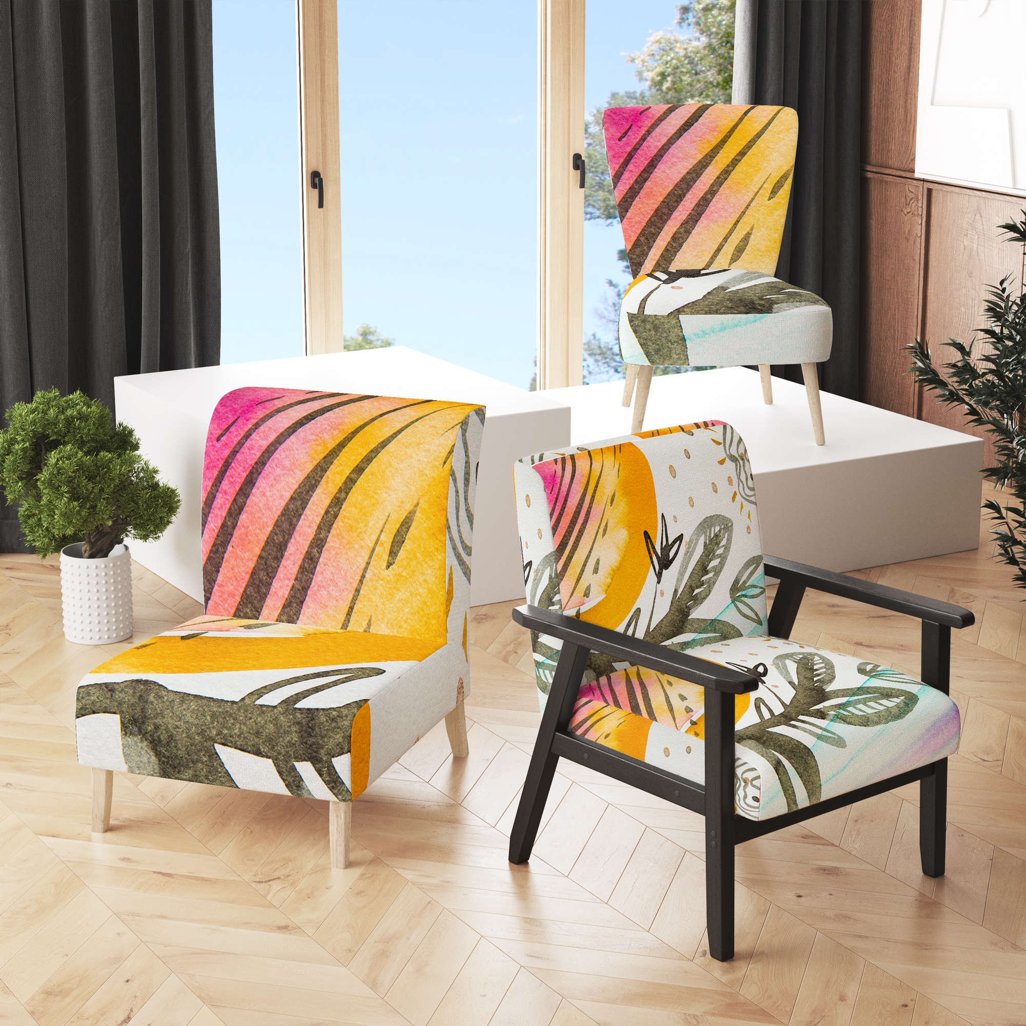 Abstract accent chair new arrivals