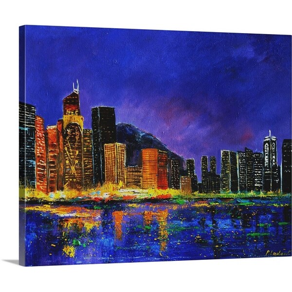"Hong Kong" Canvas Wall Art